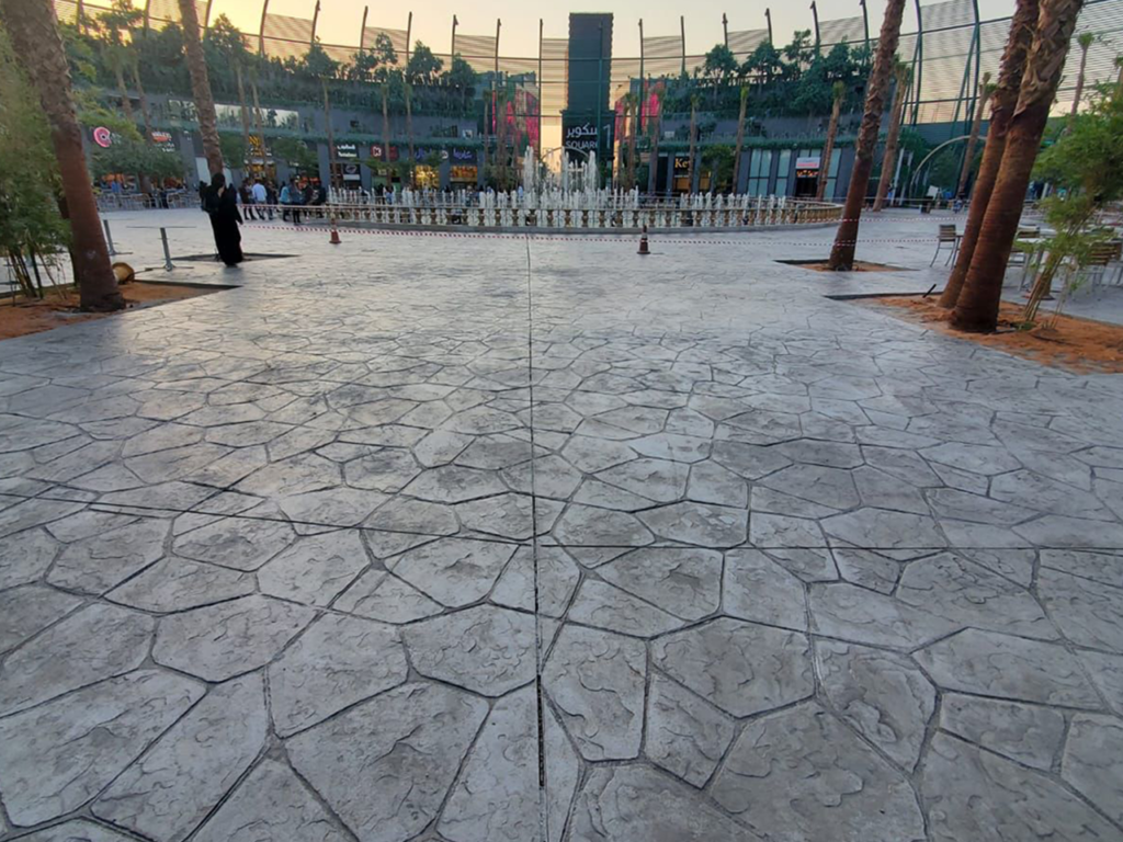 stamped concrete saudi floors 17